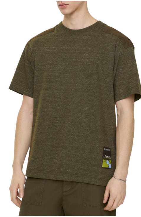 Landscape Label Cotton T-shirt