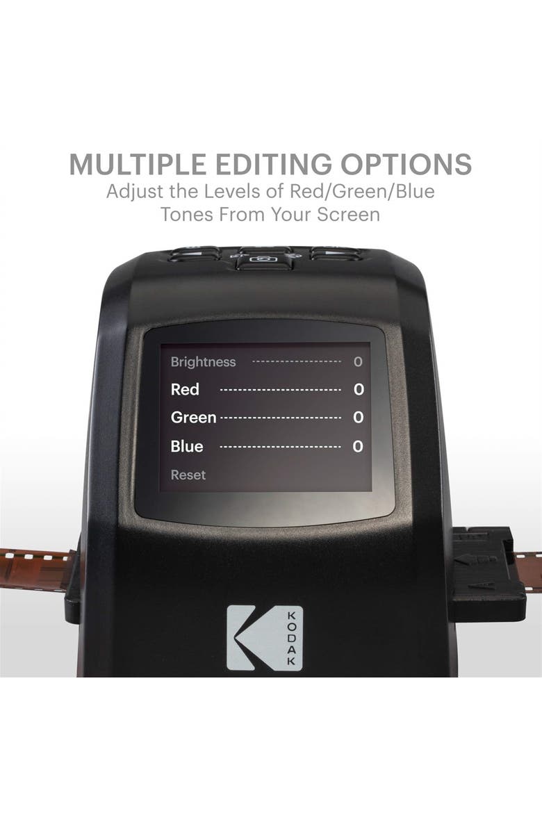 Mini Digital Film & Slide Scanner, Alternate, color, Black