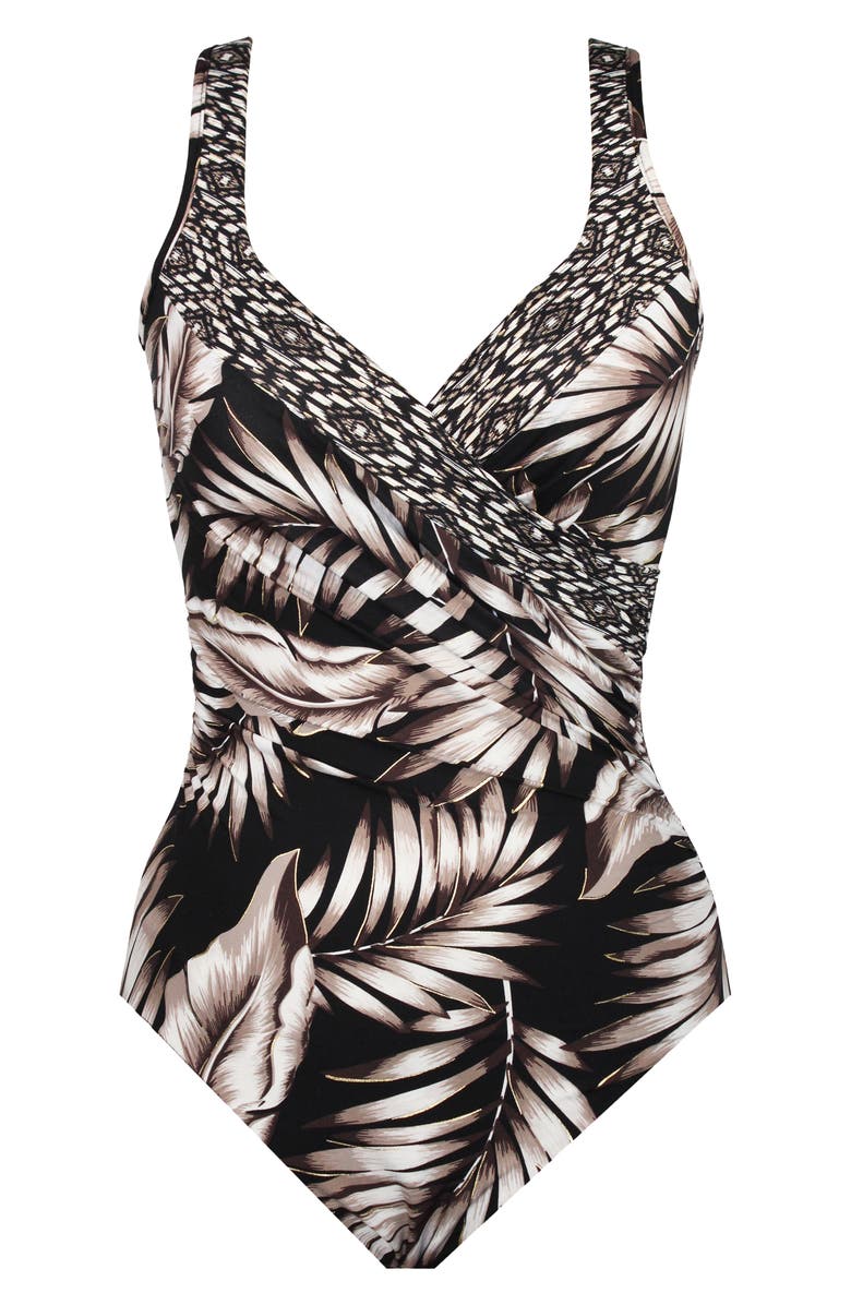 Miraclesuit<sup>®</sup> Oasis It's A Wrap Underwire One-Piece Swimsuit, Alternate, color,