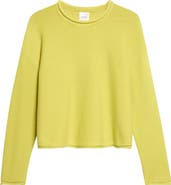 LESET Mae Crewneck Cotton Blend Sweater