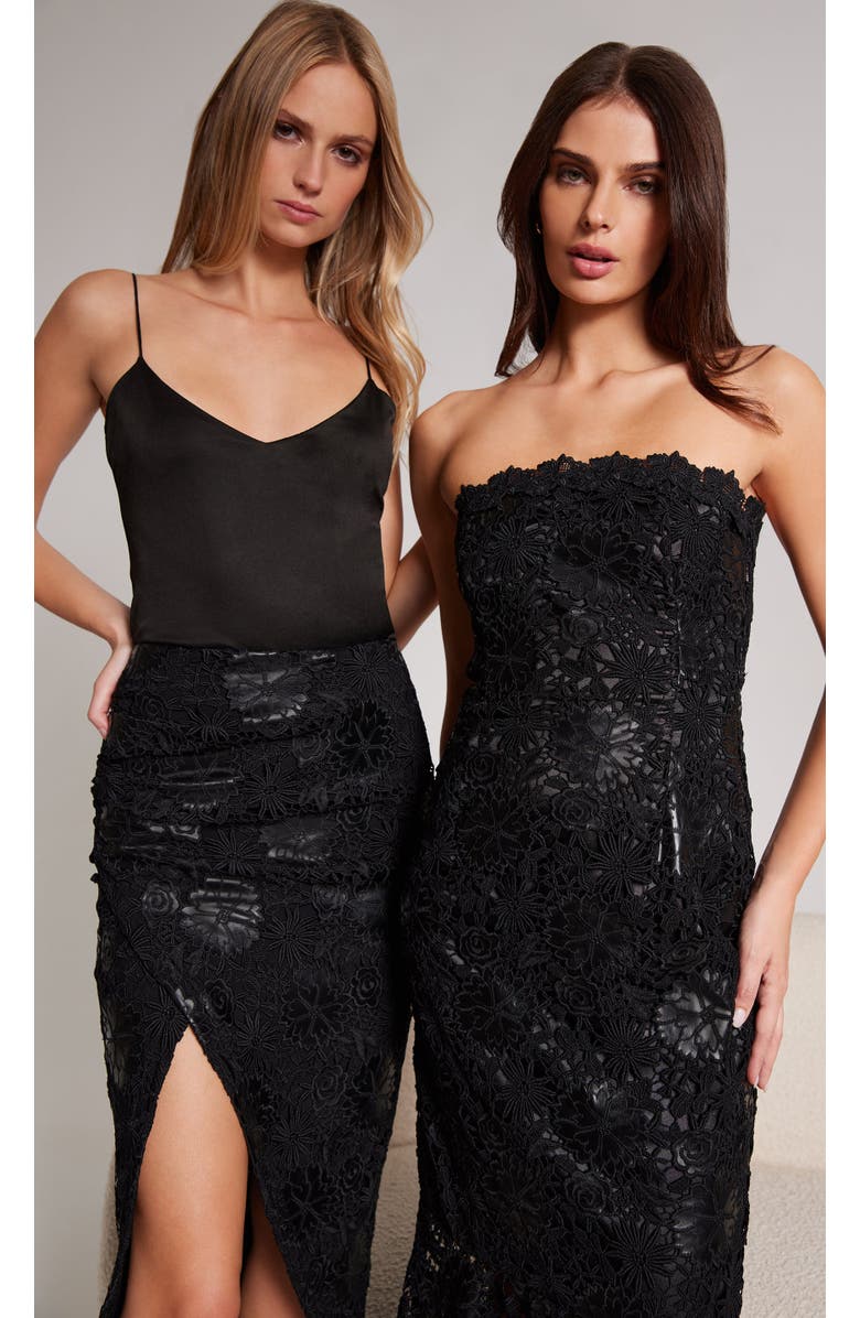 Generation Love Agnes Jersey Bodysuit, Alternate, color, Black