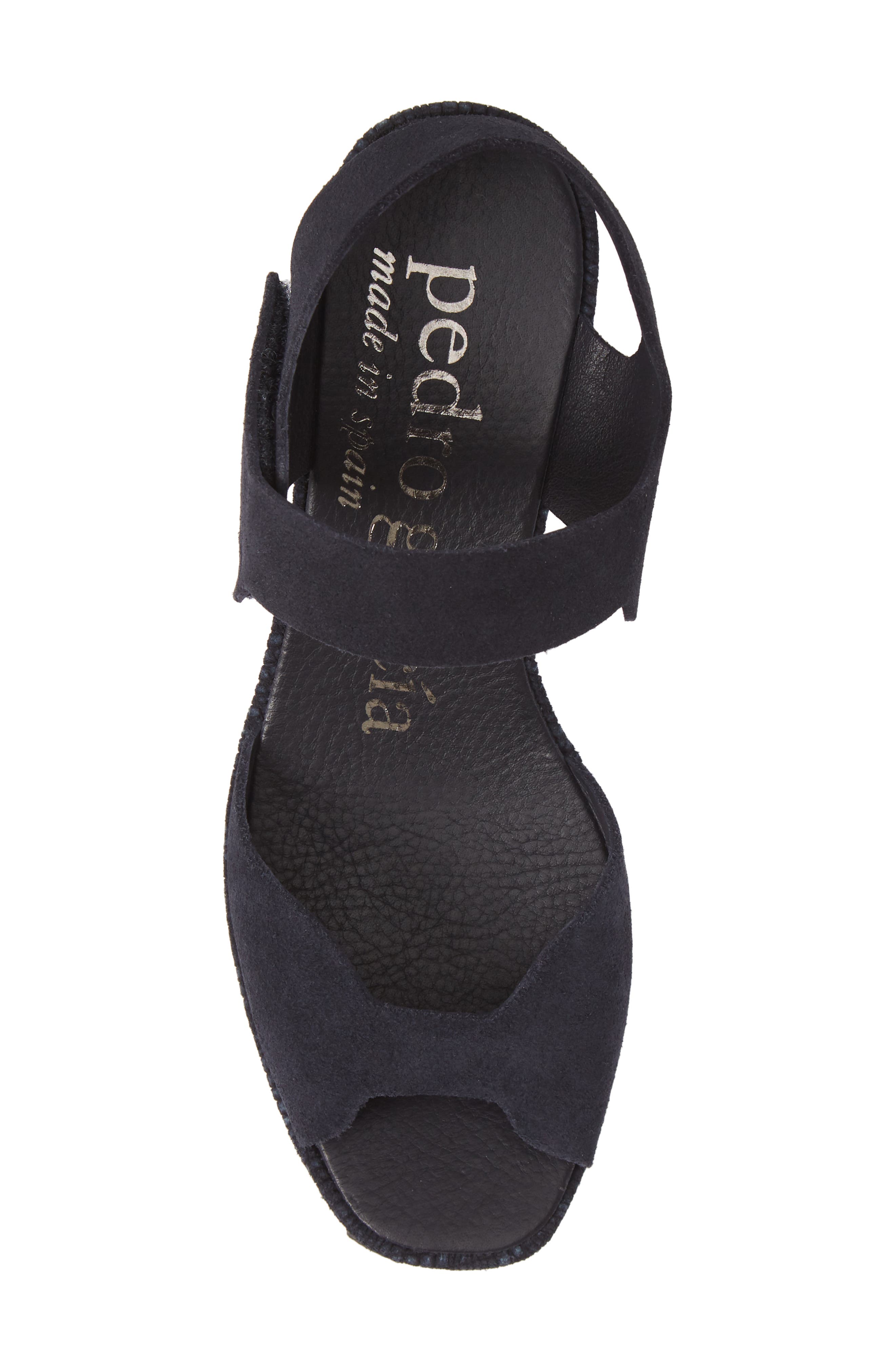 'Fama' Wedge Sandal (Nordstrom Exclusive), Alternate, color, NAVY