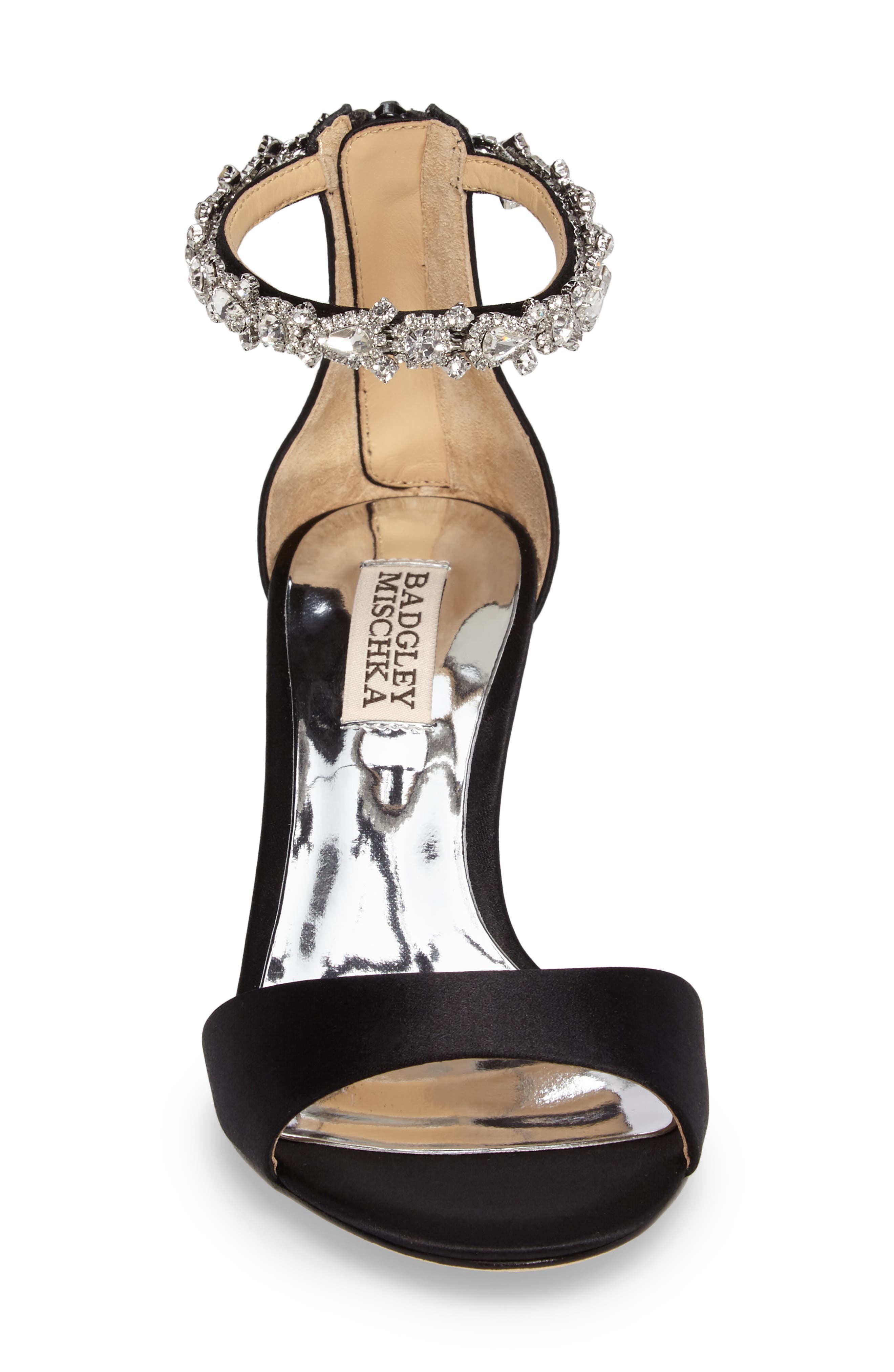 Badgley Mischka Collection Badgley Mischka Geranium Embellished Sandal, Alternate, color, 