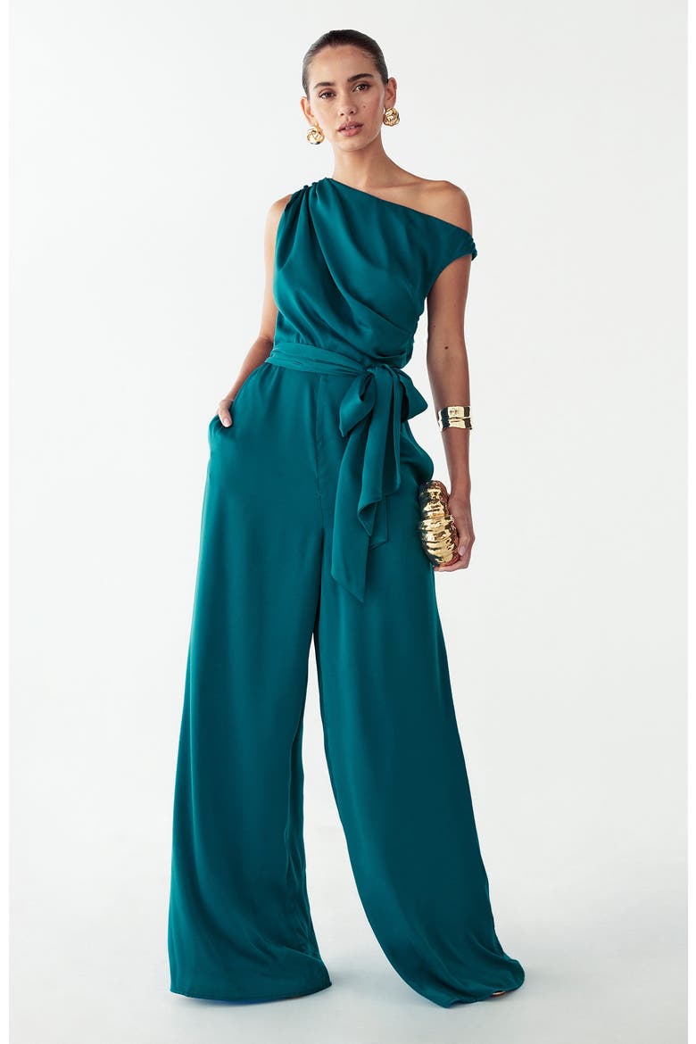 Sky Jumpsuit, Alternate, color, Peacock Blue