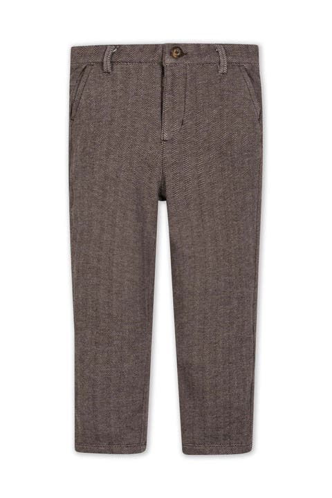Kids' Organic Cotton Fleece Suit Pants