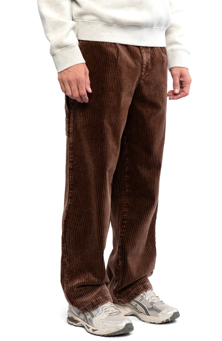 Round Two Pleated Cotton Corduroy Cargo Pants, Alternate, color, 