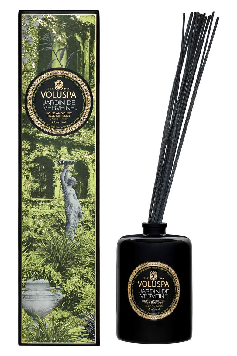 Jardin de Verveine Reed Diffuser, Main, color, BLACK TONES