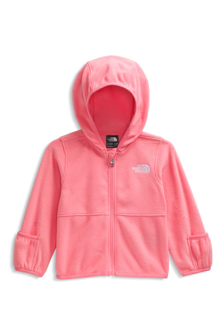 Kids' Glacier Zip Hoodie, Main, color, CORAL CRUSH
