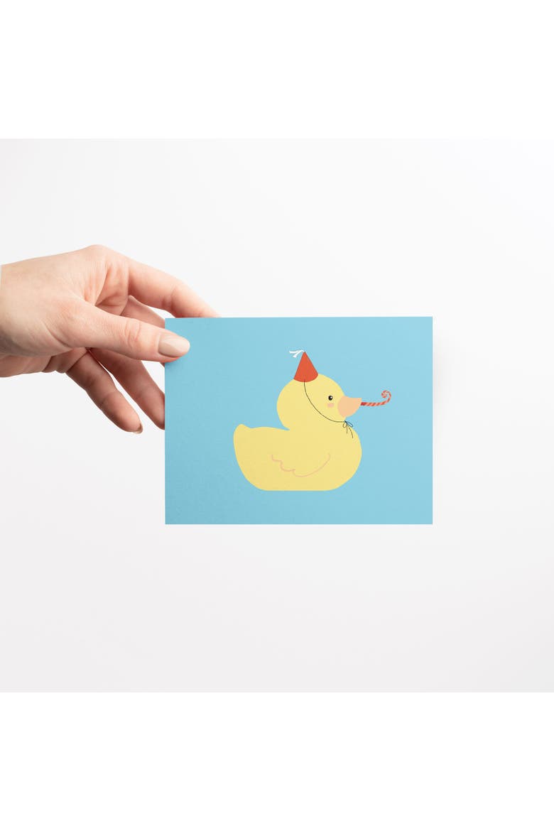 Birthday Greeting Card Pack (3ct) "Rubber Ducky Party", Alternate, color, Multi-Pack
