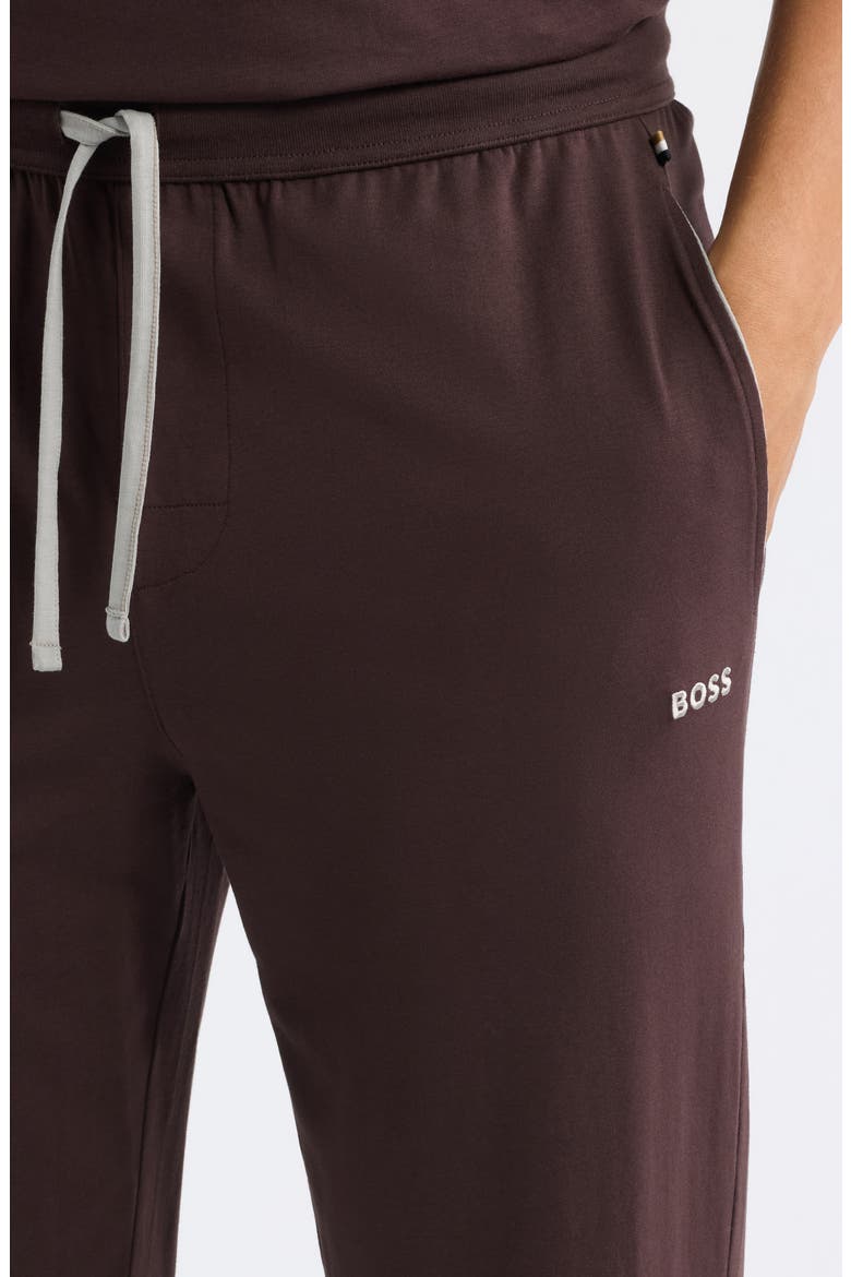 Mix & Match Pajama Pants, Alternate, color, DARK BROWN