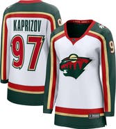 FANATICS Women's Fanatics Kirill Kaprizov White Minnesota Wild 25th Anniversary Breakaway Player Jersey