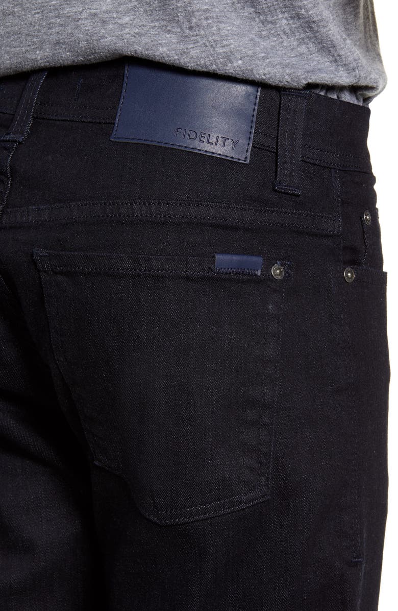 Fidelity Denim Jimmy Slim Straight Leg Jeans, Alternate, color, Westgate