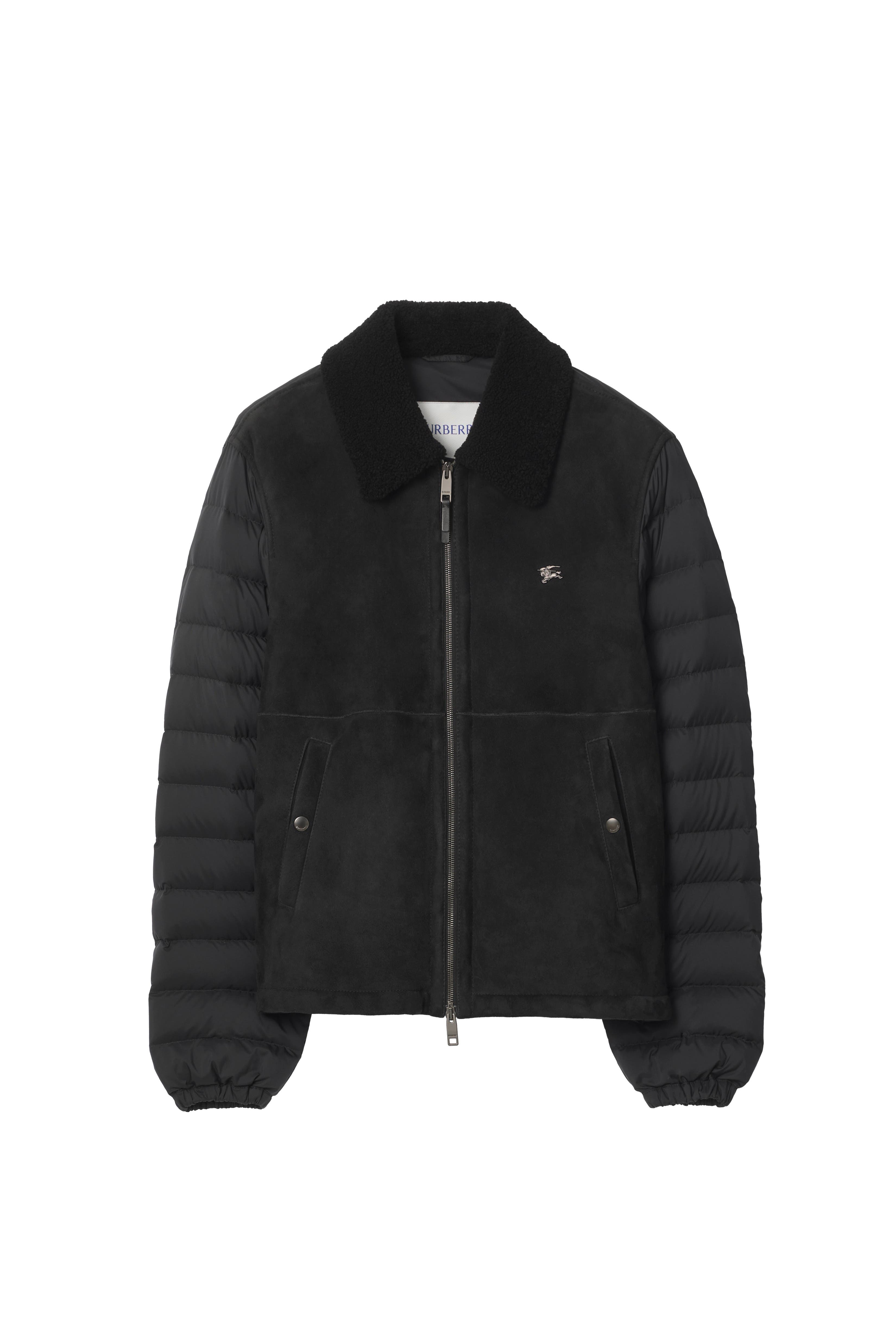 Shearling Nylon Puffer Jacket - image 2
