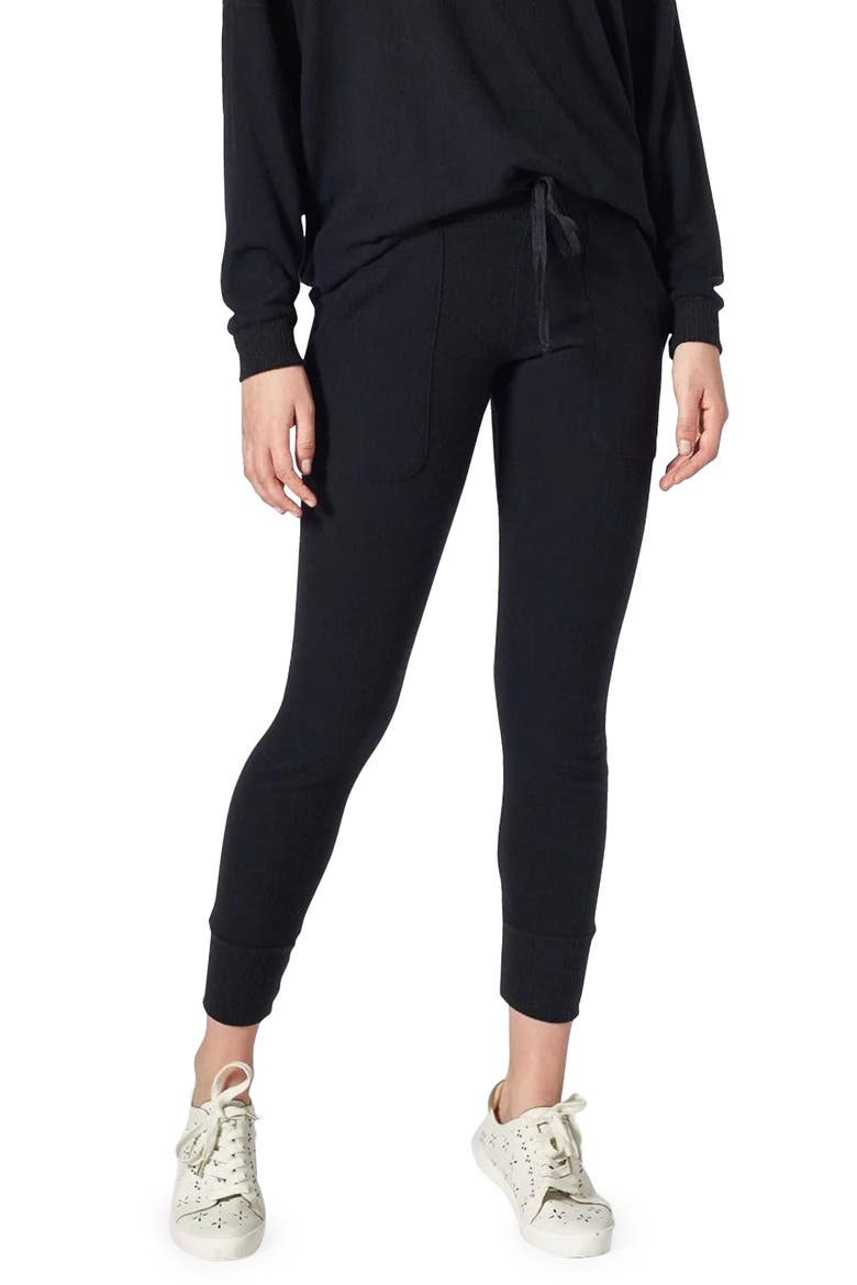 Tendra Jogger Pants, Main, color, CAVIAR