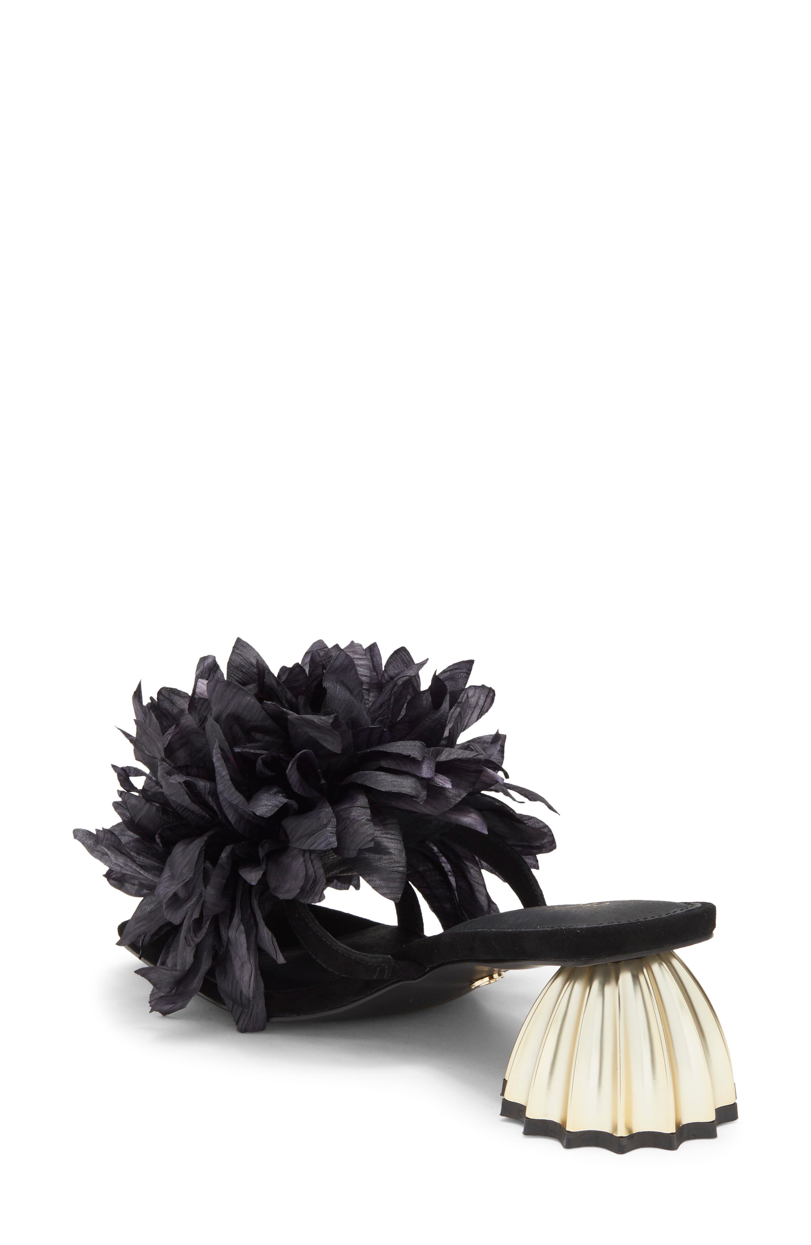Cecelia New York Dahlia Slide Sandal, Alternate, color, Black