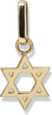 Anzie Love Letter Star of David Charm