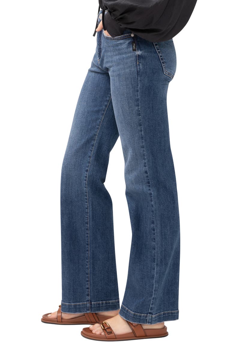 Avery Curvy Relaxed Straight Leg Trouser Jeans, Alternate, color, FOLK