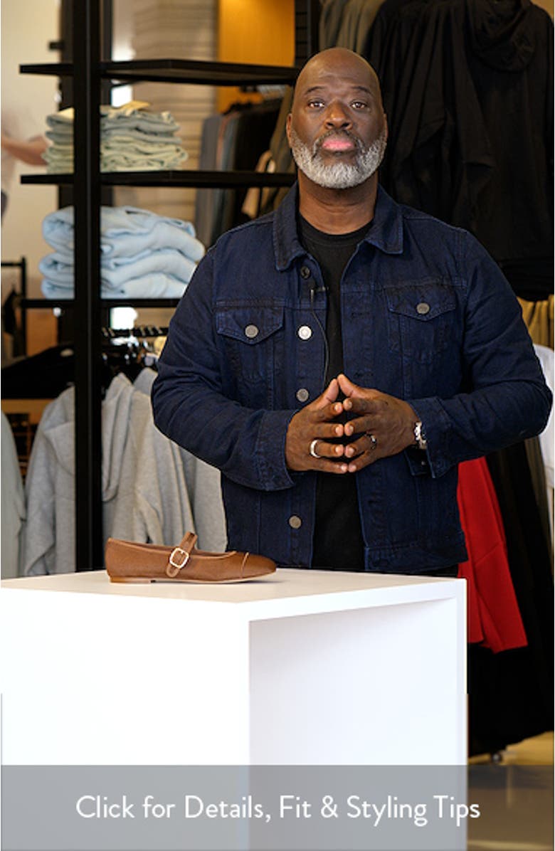 Dory Cap Toe Mary Jane Flat, sales video thumbnail