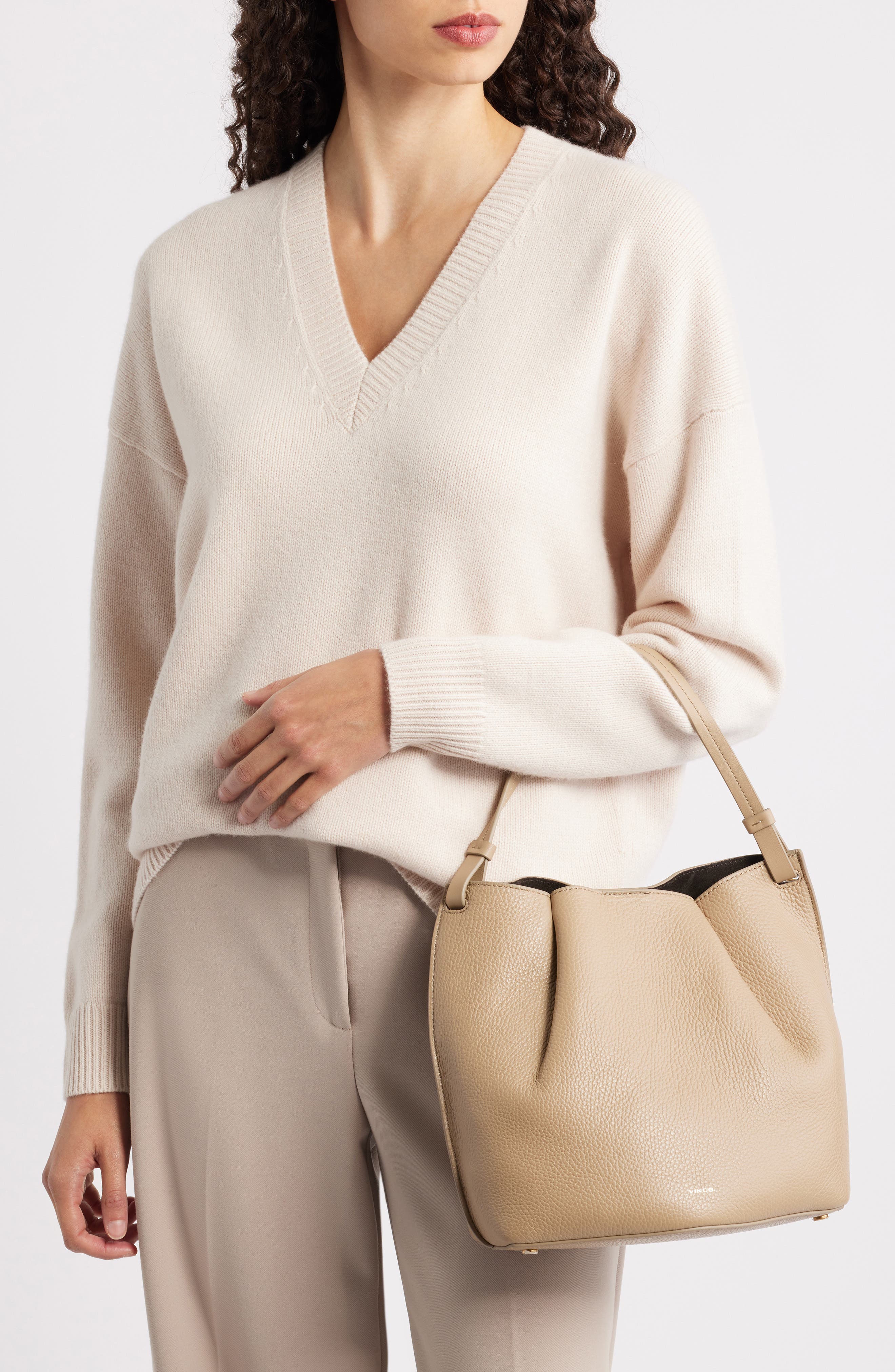 Ava Leather Crossbody Bag, Alternate, color, SANDTRAIL