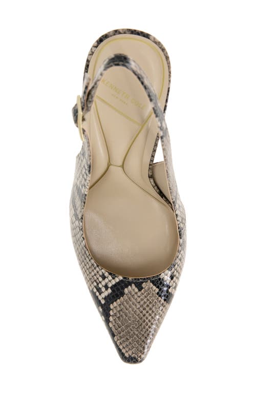 Kenneth Cole Quinnly Slingback Pump In Animal Print