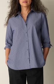 Eileen Fisher Organic Cotton Long Shirt