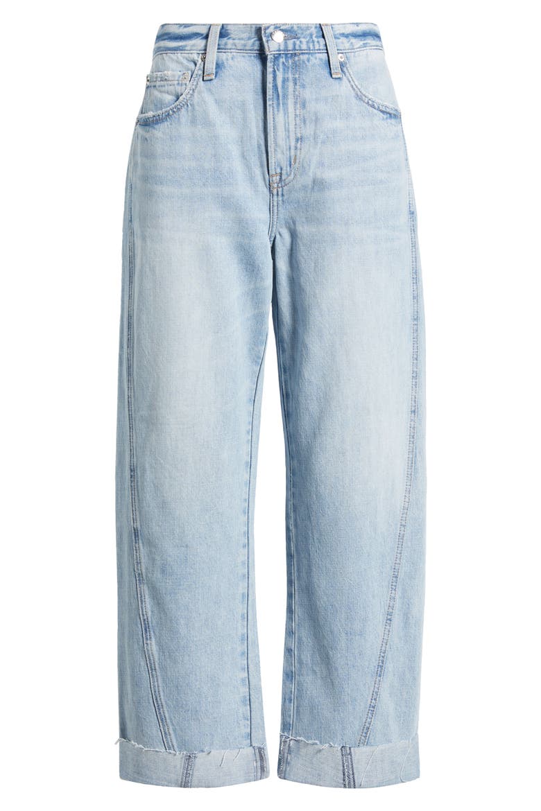Kacey Cuffed High Waist Boyfriend Jeans, Alternate, color, BERKELEY
