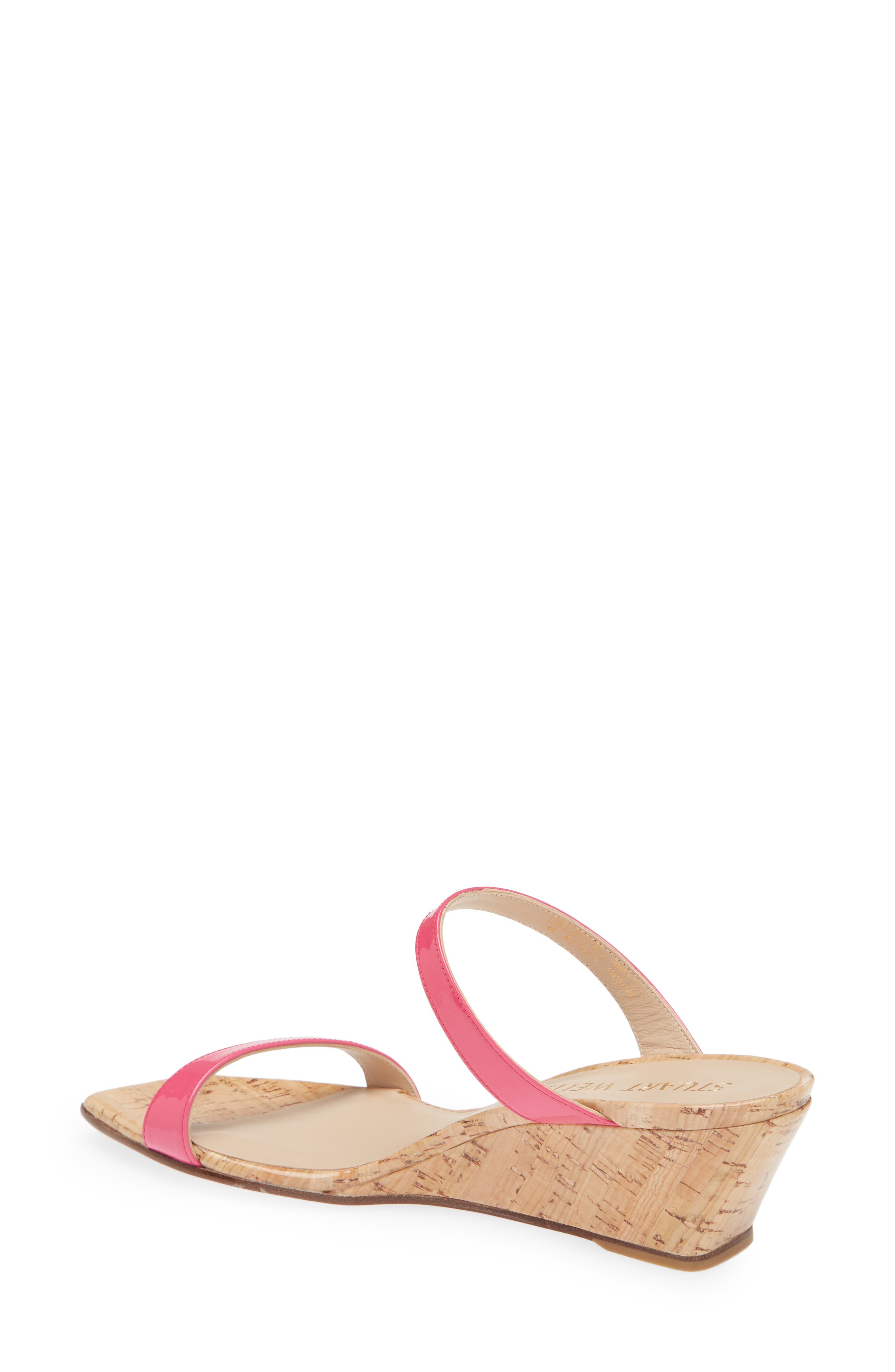 Aleena Wedge Slide Sandal, Alternate, color, MAGENTA
