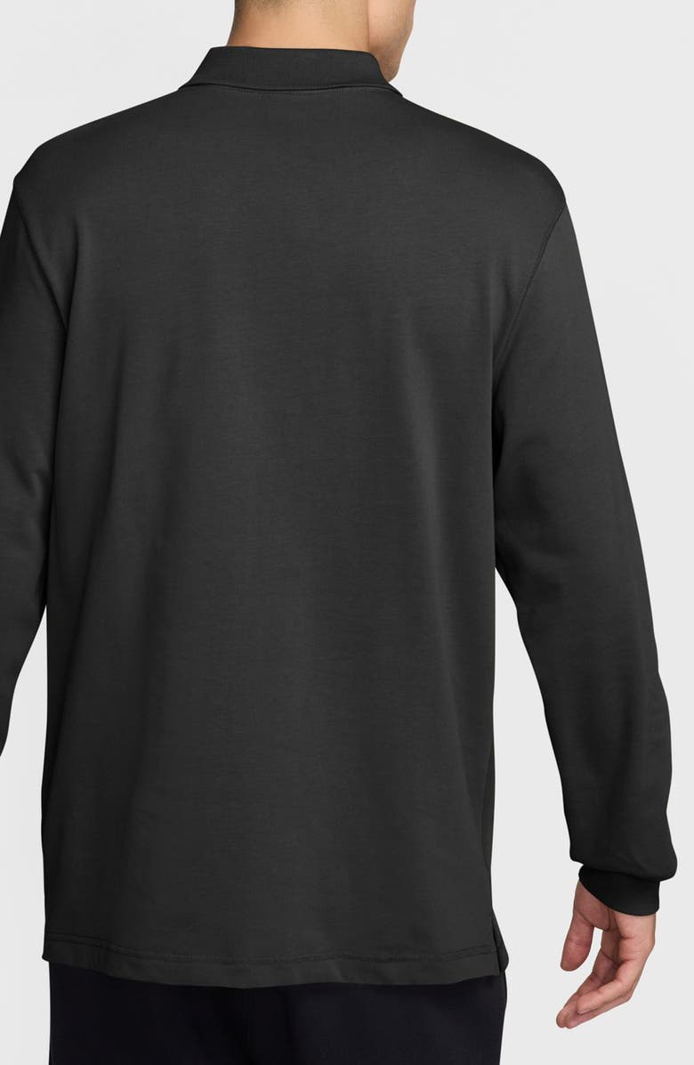 Nike Club Embroidered Cotton Polo, Alternate, color, Black/ Malachite