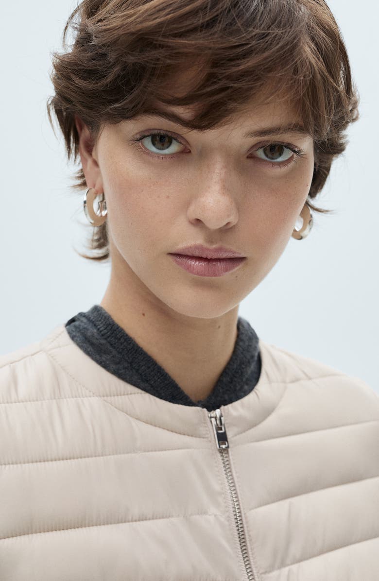 MANGO Quilted Puffer Jacket, Alternate, color,