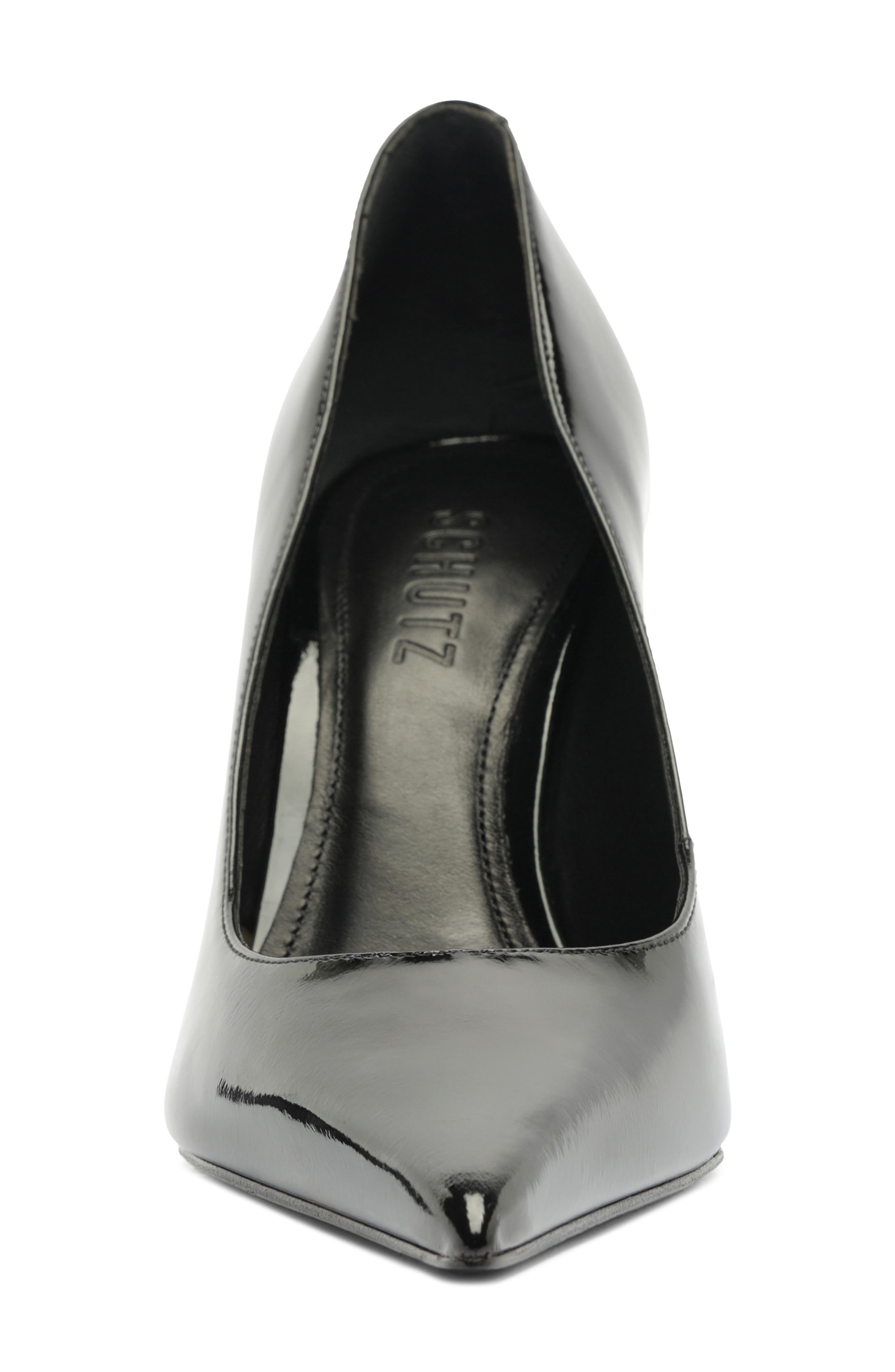 Miranda Pointed Toe Pump, Alternate, color, BLACK