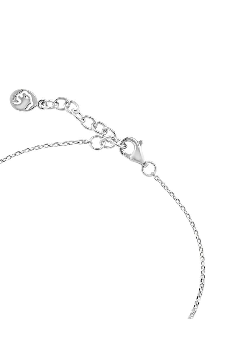 EFFY Sterling Silver Pavé Diamond Cross Bracelet - 0.09ct., Alternate, color,