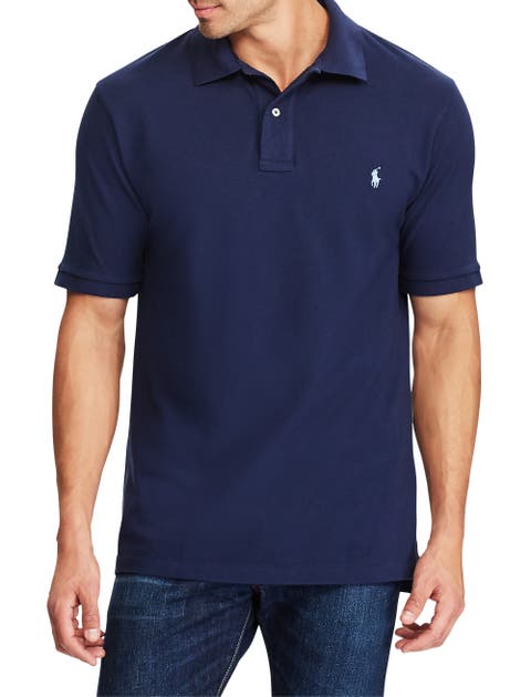 Big & Tall Mesh Polo Shirt