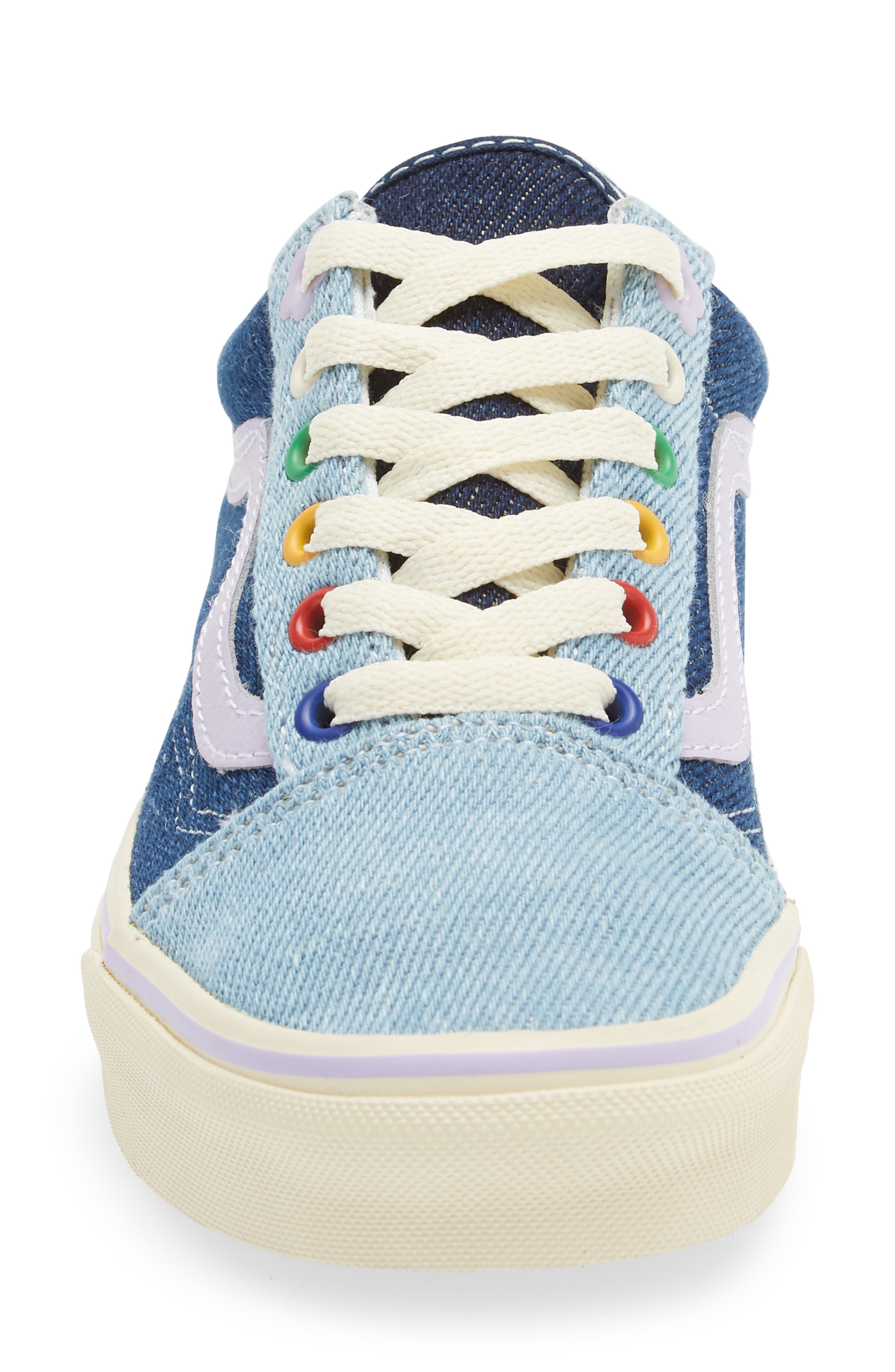 Vans Old Skool Denim Sneaker, Alternate, color, 