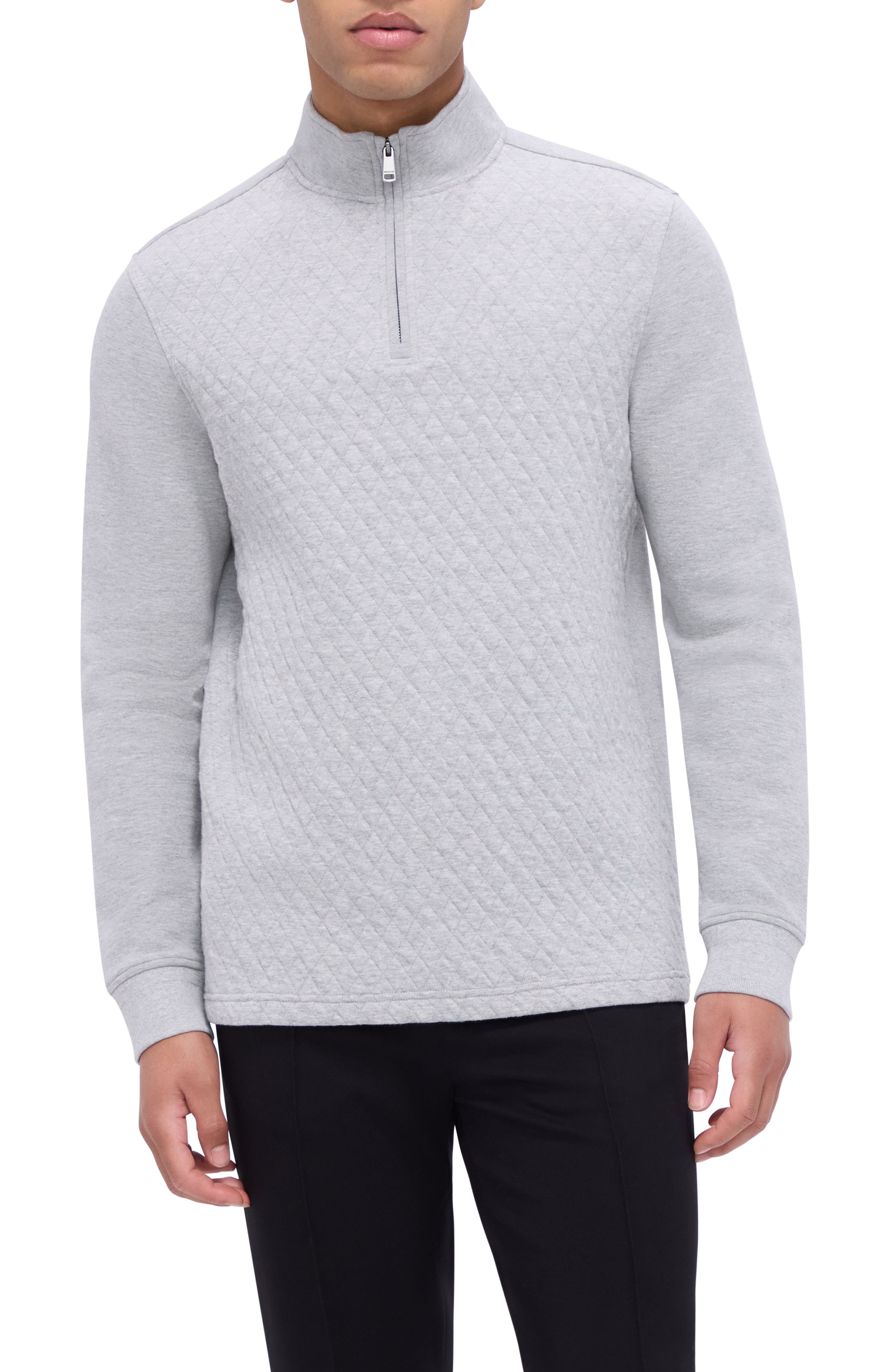 Bugatchi Quarter Zip Pullover