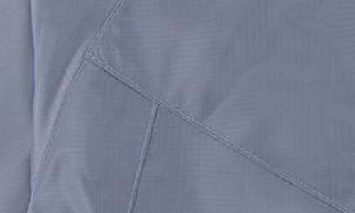 Nike Fleece Lined Windbreaker Jacket In Gray