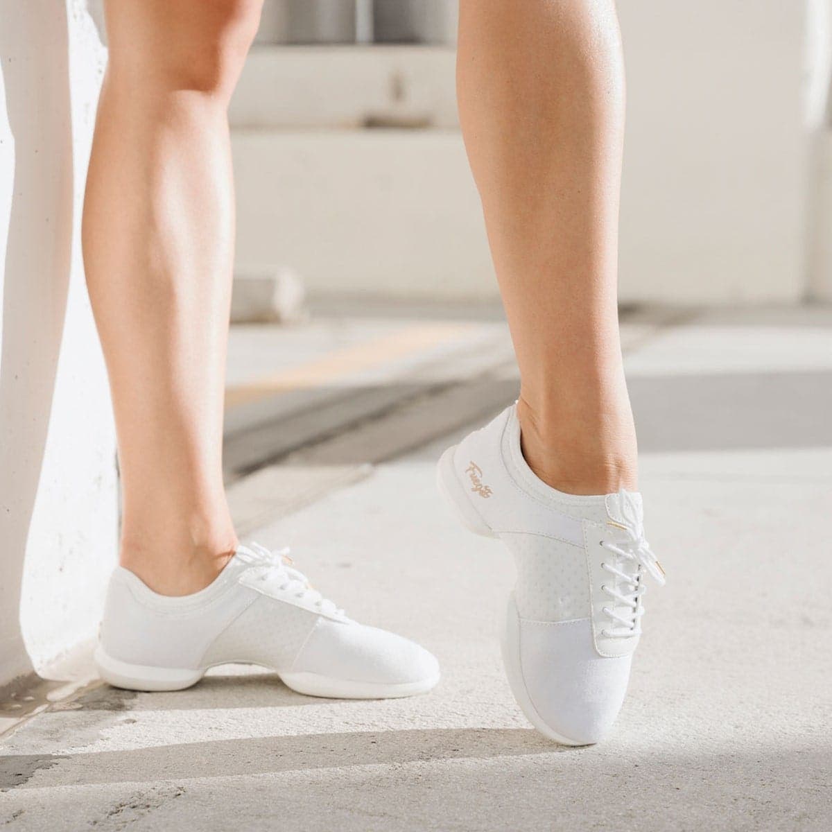 Women's Split-sole Sneaker, Alternate, color, White