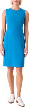 Akris Sleeveless Wool Sheath Dress
