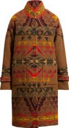 Pendleton Autumn Birch Archive Virgin Wool Blend Blanket Coat