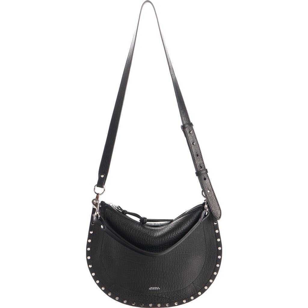 Isabel Marant Oskan Bubble Soft Leather Hobo Bag In Multi
