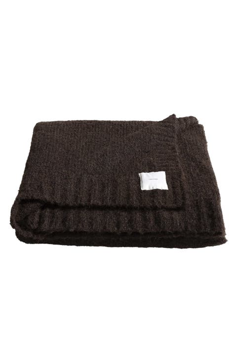 Sweater Knit Throw Blanket