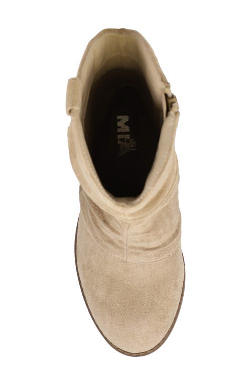 Mia Kids' Little Tawny Western Boot In Nude