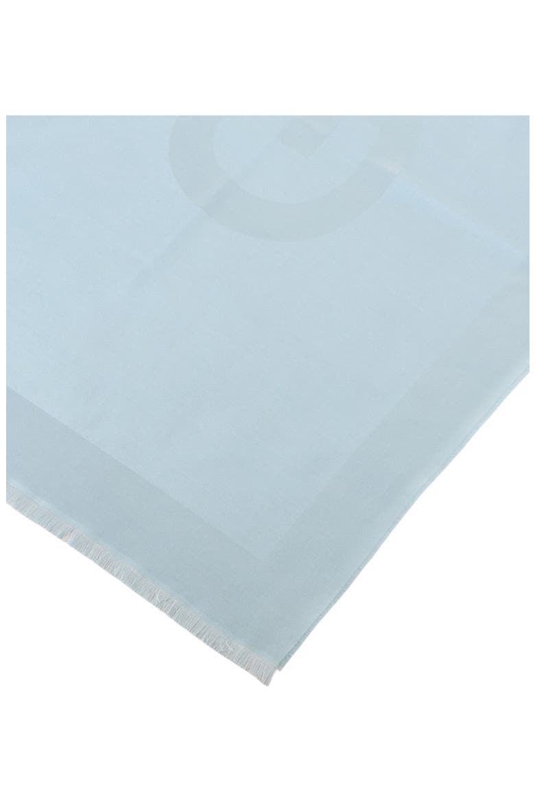 4G Reversible Wool Scarf, Alternate, color, ICE BLUE