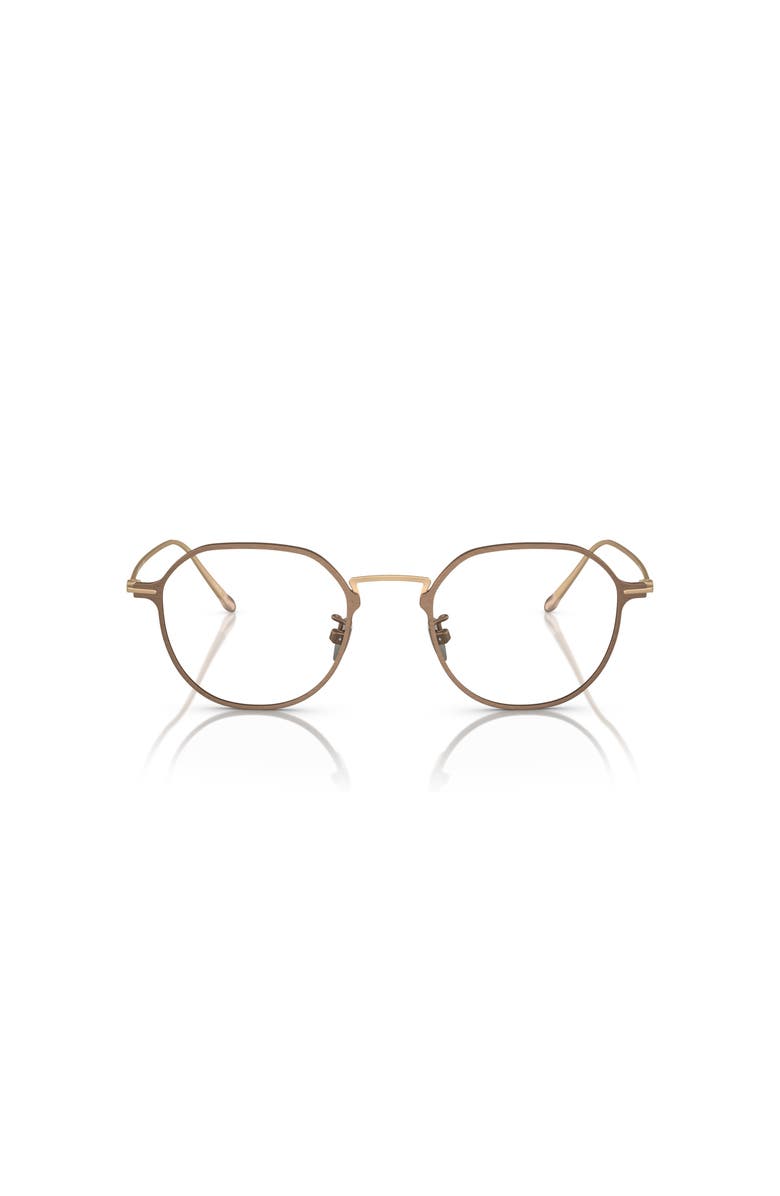 Giorgio Armani 49mm Phantos optical glasses, Alternate, color, Brown