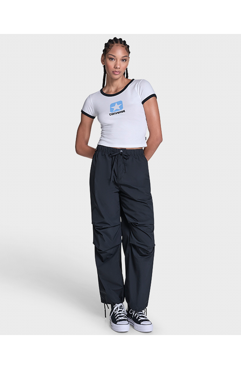 Converse Loose-Fit Tech Pants, Alternate, color, Converse Black