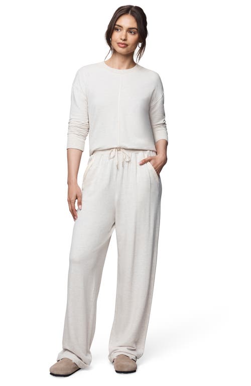 Splendid Tie Waist Wide Leg Sweatpants