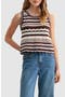selected Brown Pink Stripe