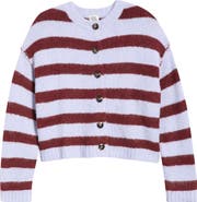 BDG Urban Outfitters Stripe Crewneck Cardigan