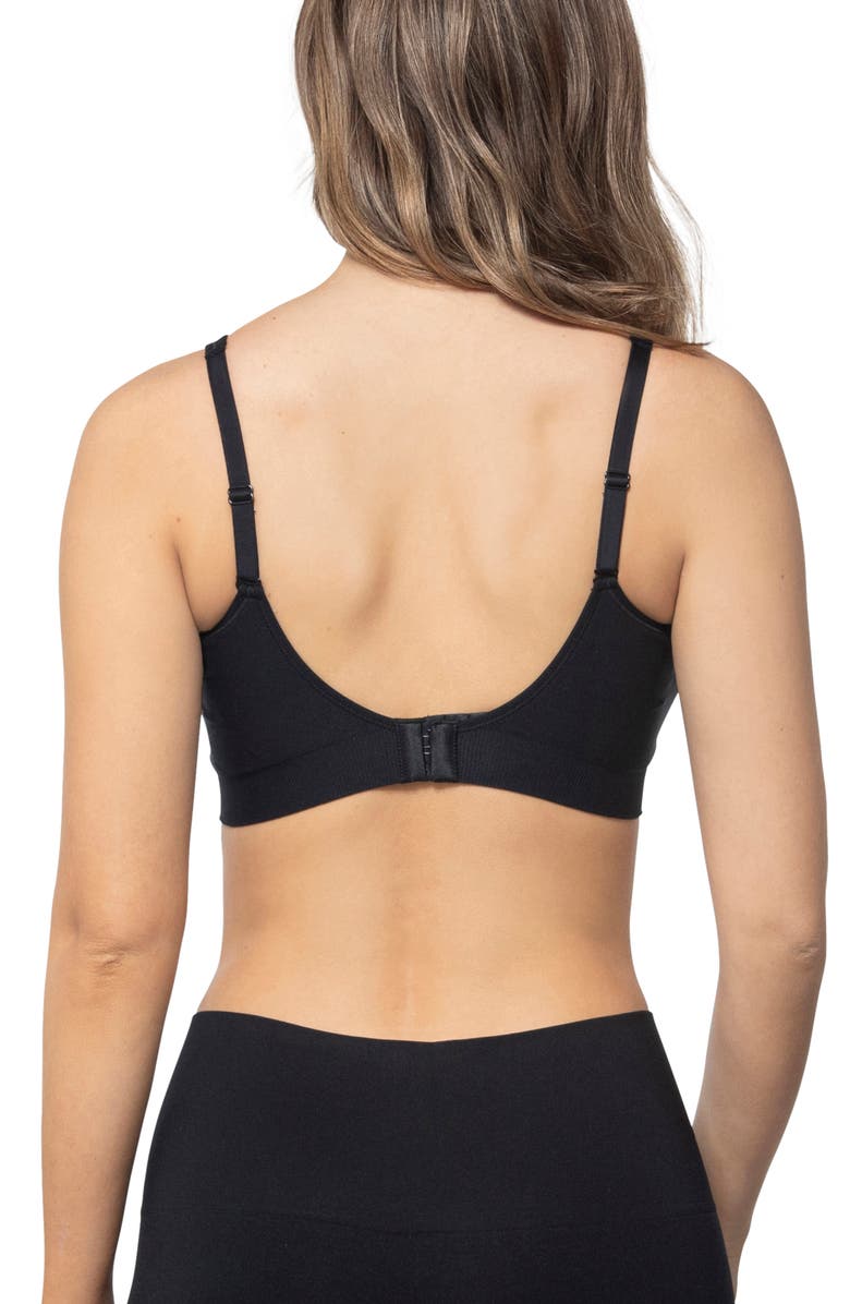 Underoutfit The Comfort Shaping Bra with Adjustable Straps, Alternate, color, Black