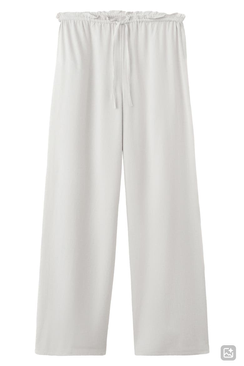 High Waist Wide Leg Pants, Alternate, color, GREY