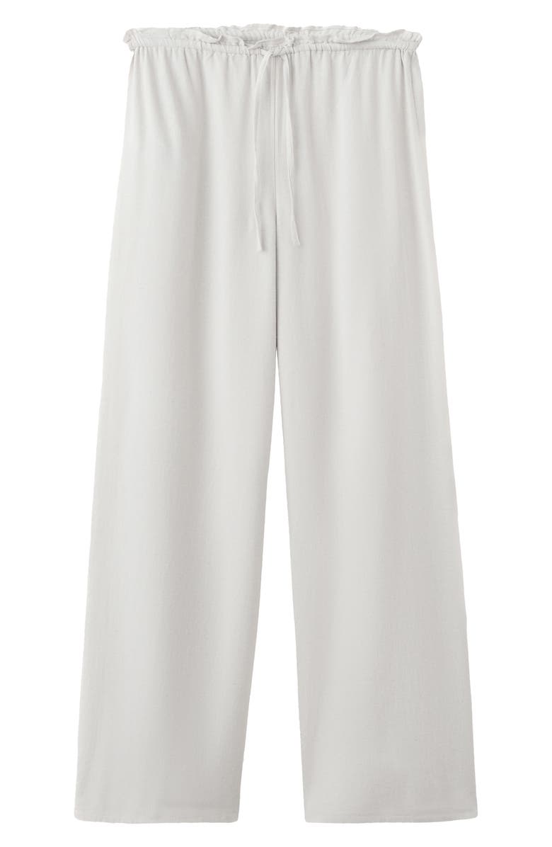 MANGO TEEN High Waist Wide Leg Pants, Main, color,